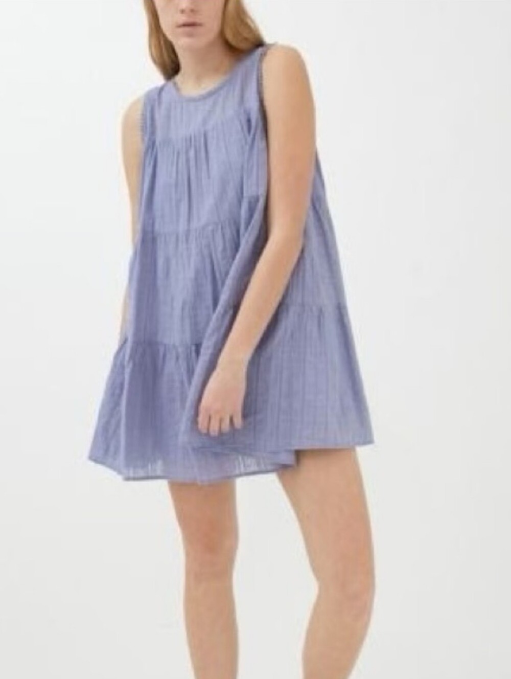 Urban Outfitters Sleeveless Tiered Dress.